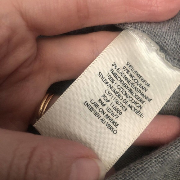 Alice + Olivia The Beatles Nokia Sweater Pullover Wool Embroidered - Picture 8 of 8